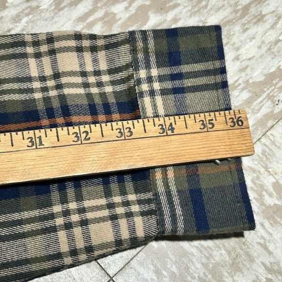 Tailor Vintage Men's XL Flannel Shirt Luxe Performance Stretch NWT - Picture 6 of 6